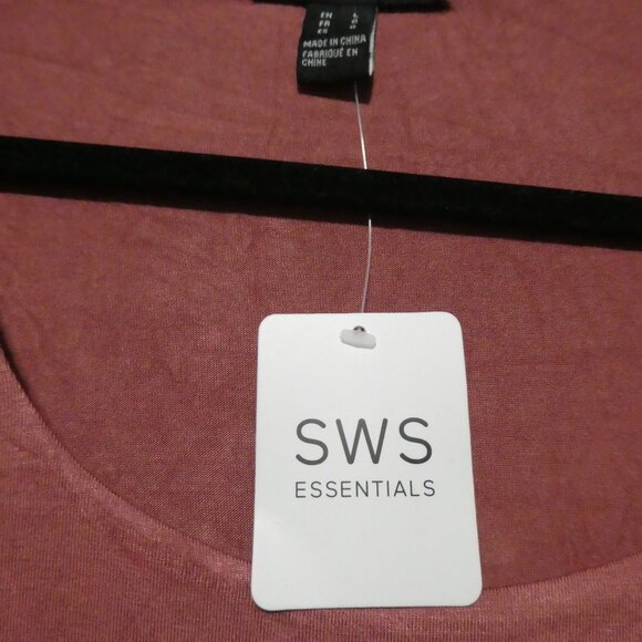 SWS ESSENTIALS | large | Long Sleeve Scoop Neck Bodysuit | NWT - Picture 10 of 16